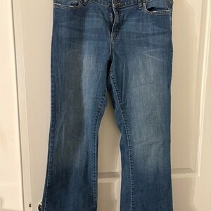Calvin Klein Jeans Blue Flare Women's Denim